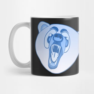 Blue Fade Bear Mug